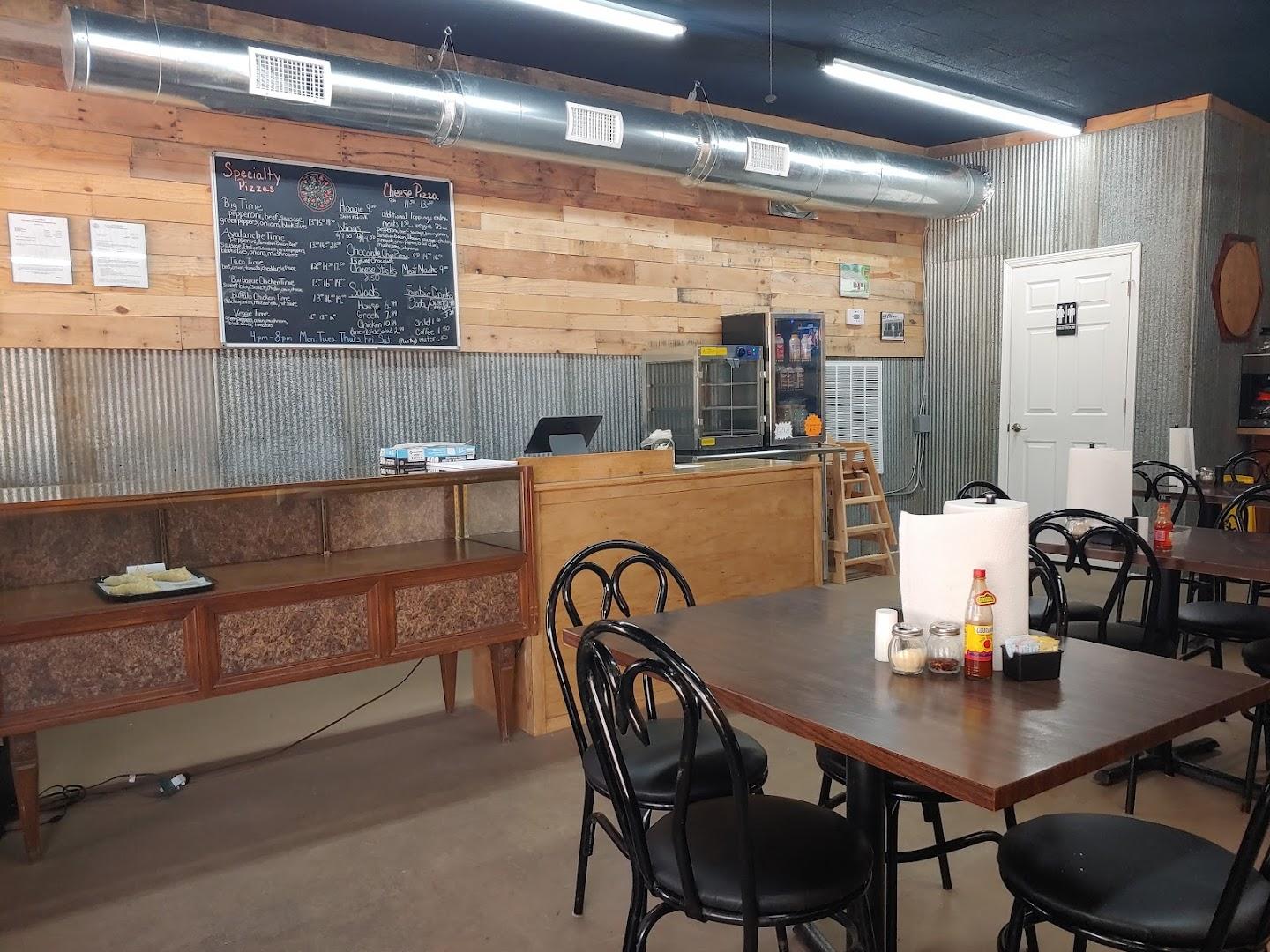 Big Time Pizza & Bakery Menu