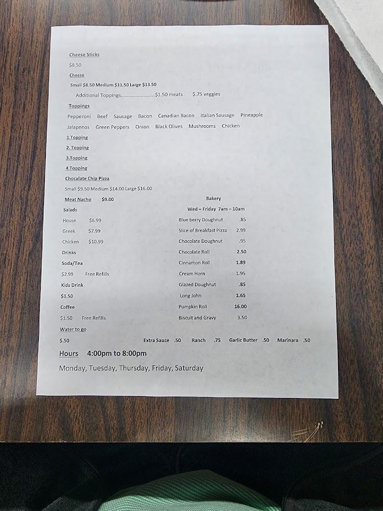Big Time Pizza & Bakery Menu image 4